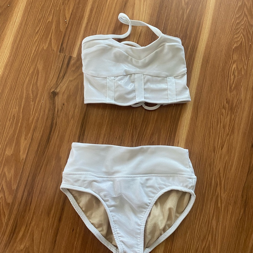 White Kids Matching Set